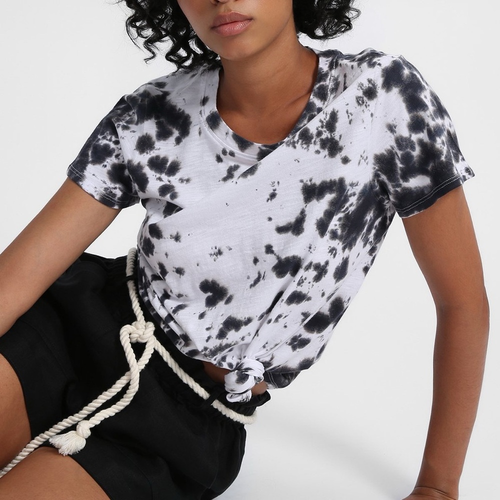 revolve sanctuary black tie dye t-shirt🖤✨